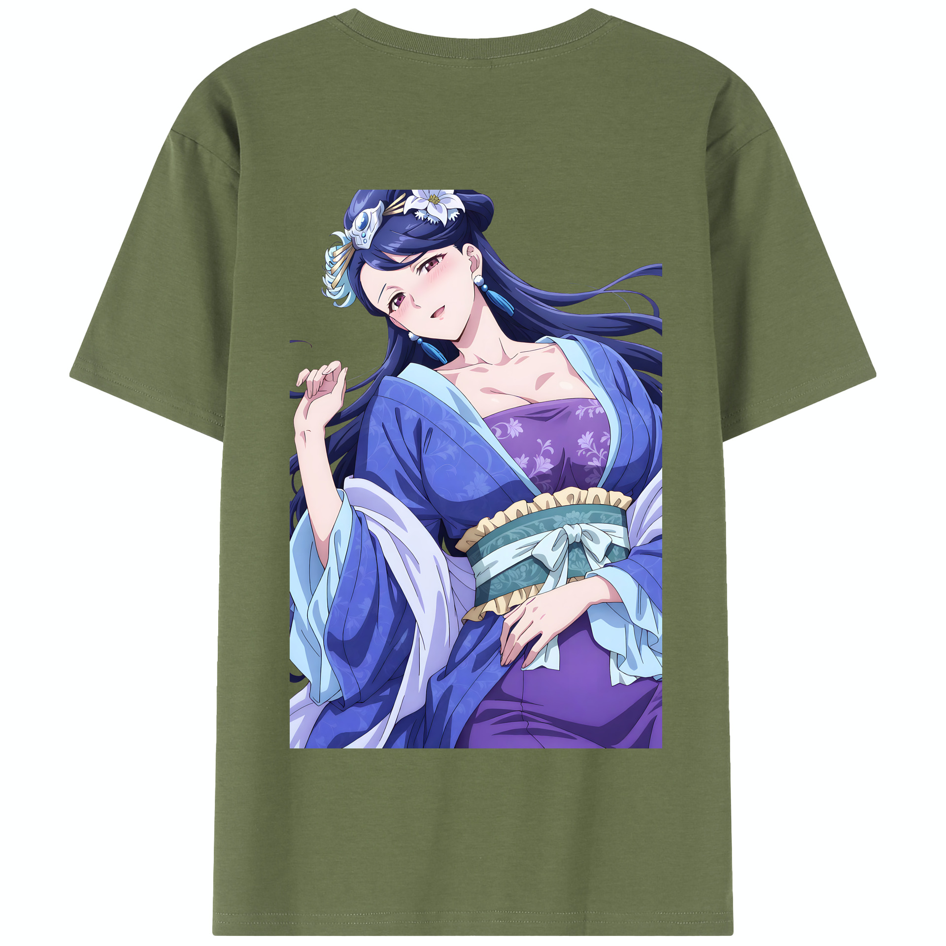 （画像用） 薬屋のひとりごと The Apothecary Diaries 綿100％半袖Tシャツ（背面プリント）